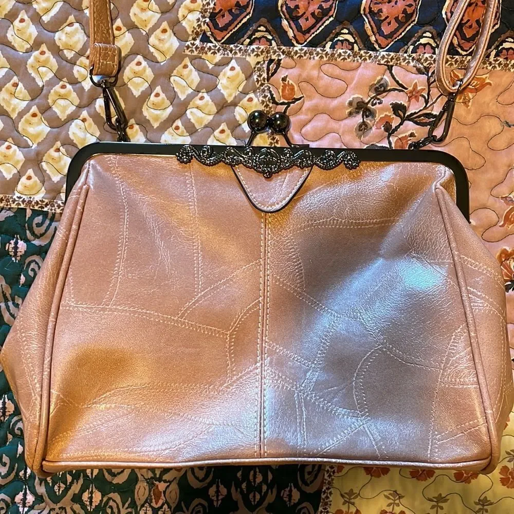 Vintage Faux Leather Handbag
